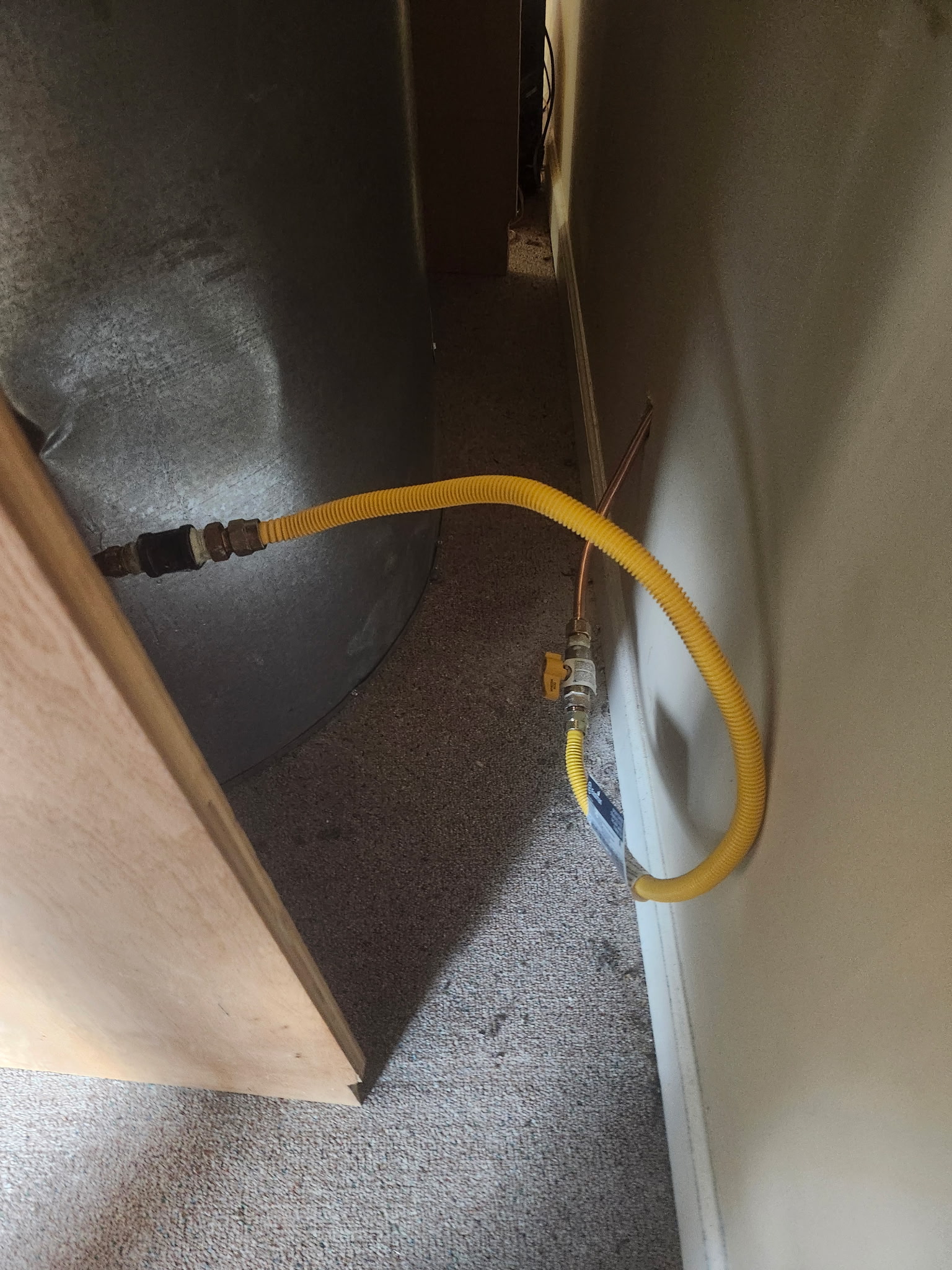 Gas line work done for a home in Salisbury, NC